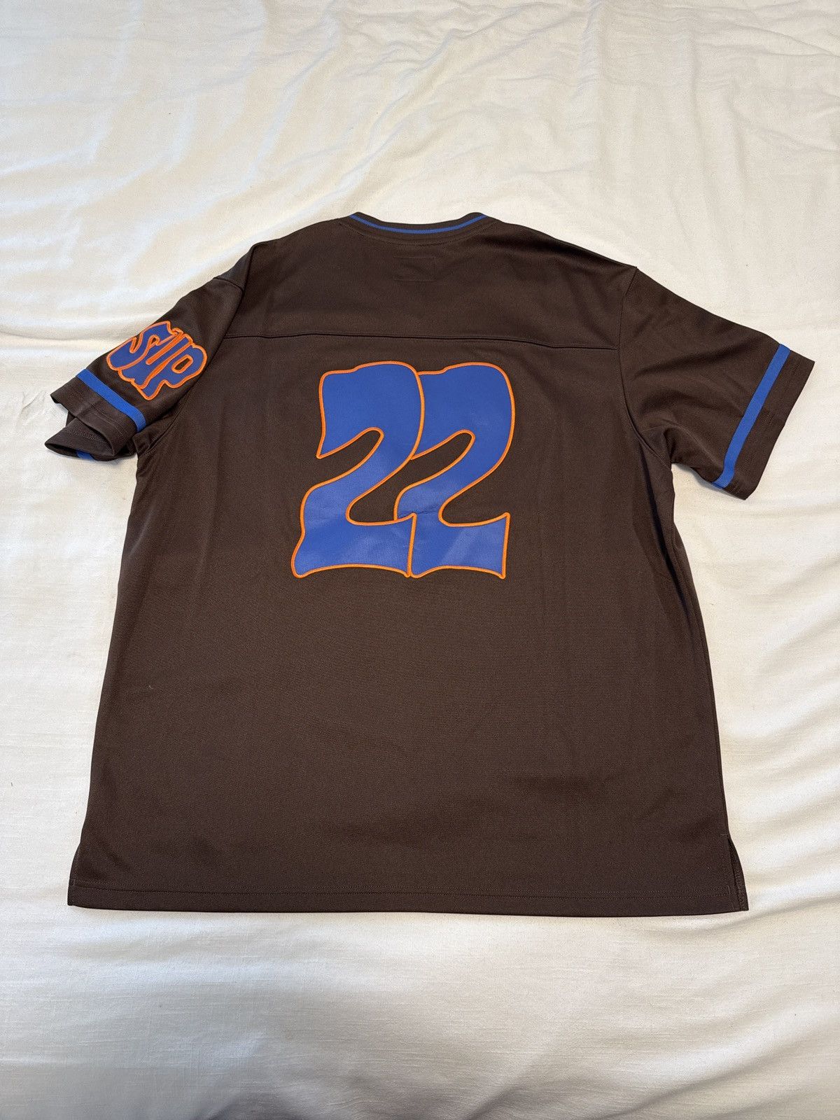 Mitchell & Ness × Supreme supreme mitchell & ness football jersey 