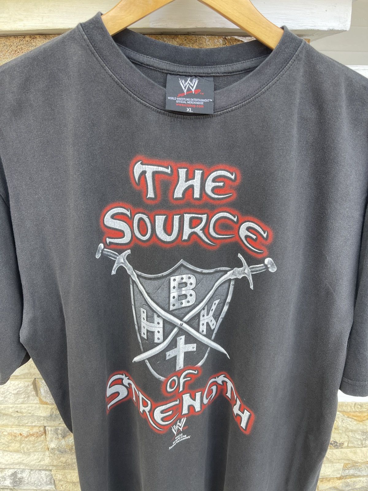 Vintage Rare🔥Vintage‼️‼️WWE Shawn Michaels Black tee Size US XL / EU 56 / 4 - 4 Thumbnail