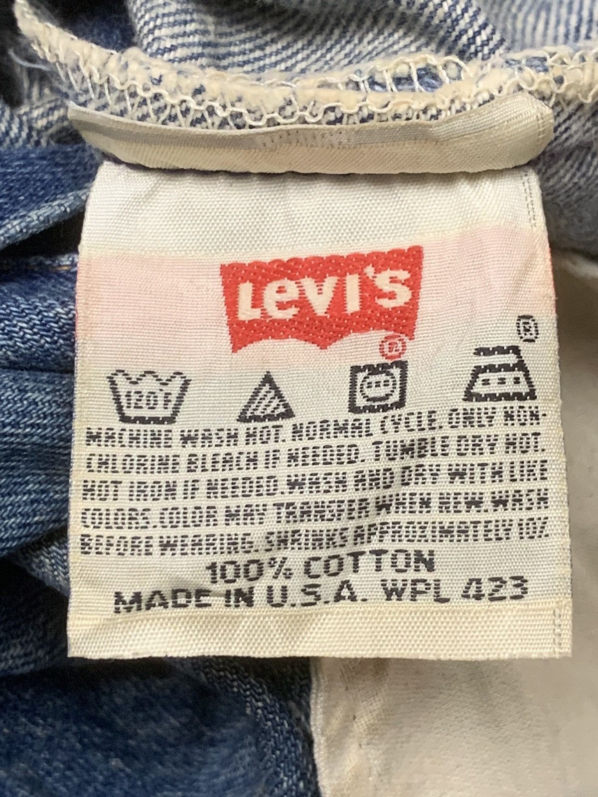 Levi's Vintage Clothing Rare Design Vintage Levi’s 501xx Distressed Denim Size US 32 / EU 48 - 6 Thumbnail
