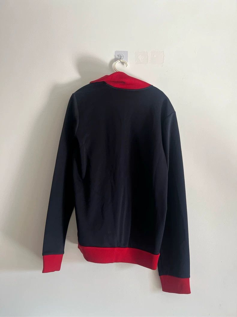 Gucci Gucci Red and black striped bee embroidered zipper jacket 2 Size US M / EU 48-50 / 2 - 2 Thumbnail