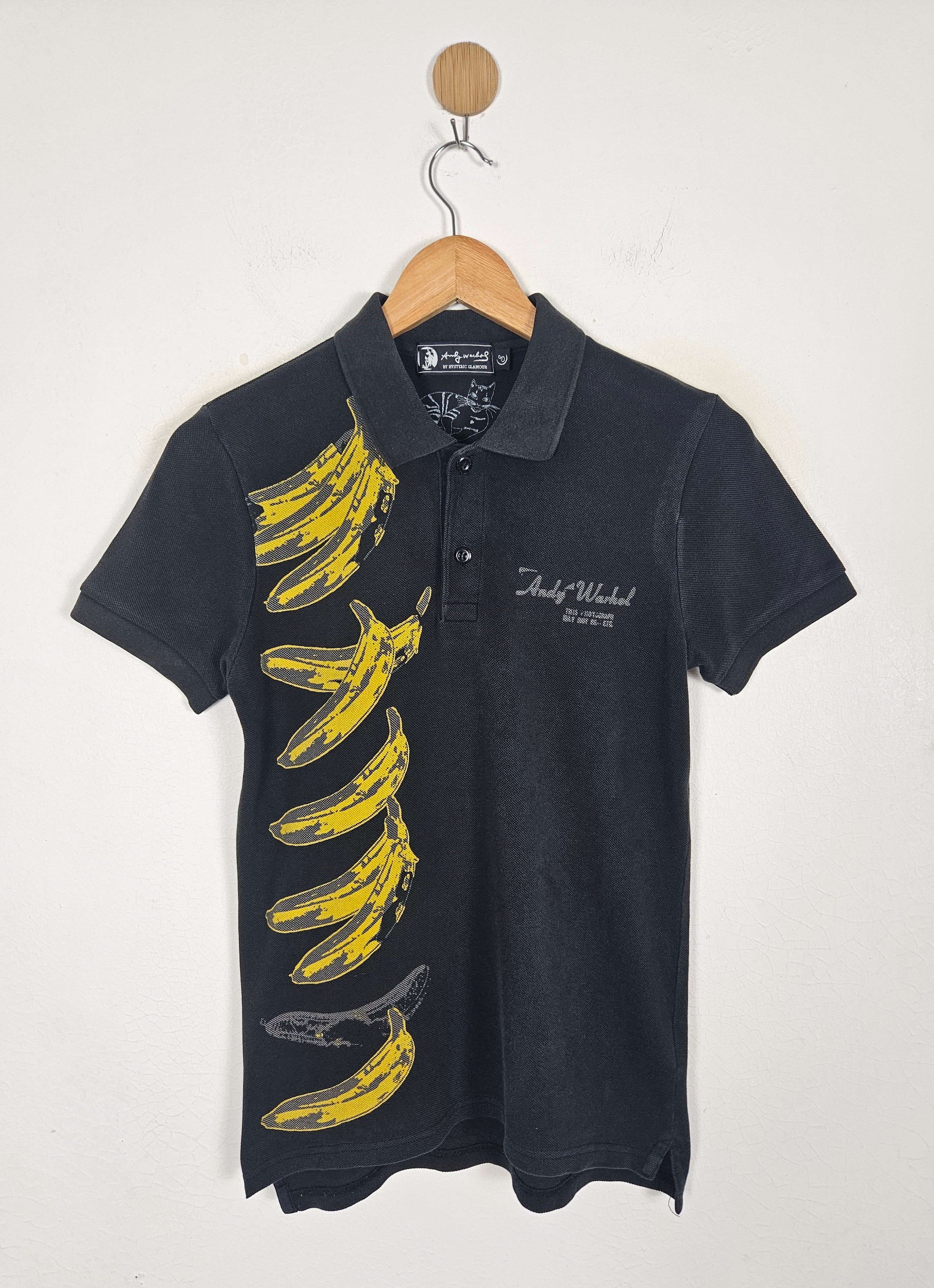 Andy Warhol Hysteric Glamour x Andy Warhol pop art polo shirt Size US S / EU 44-46 / 1 - 1 Thumbnail