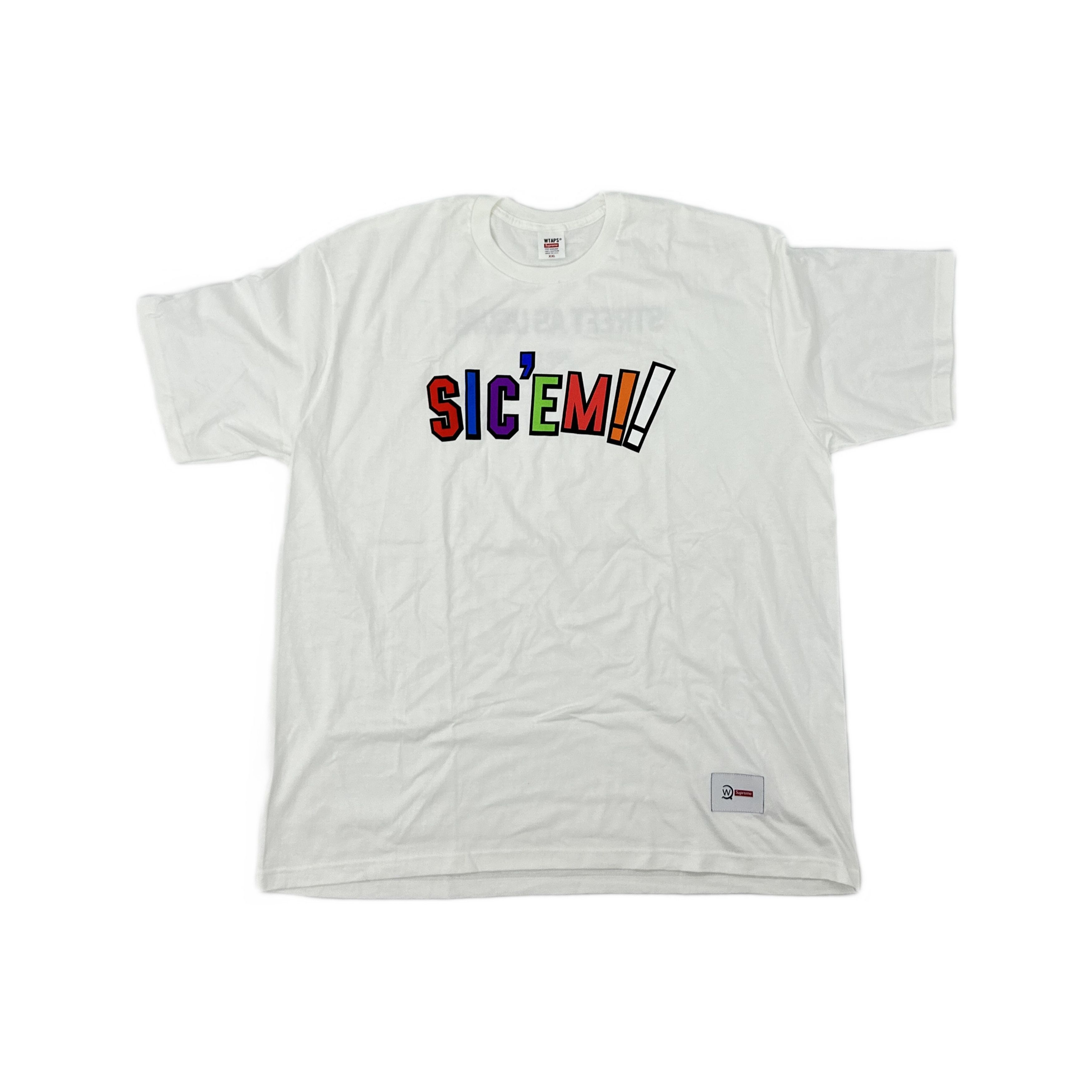 Supreme Supreme x WTAPS Sic'em T-Shirt Size XXL Size US XXL / EU 58 / 5 - 1 Thumbnail