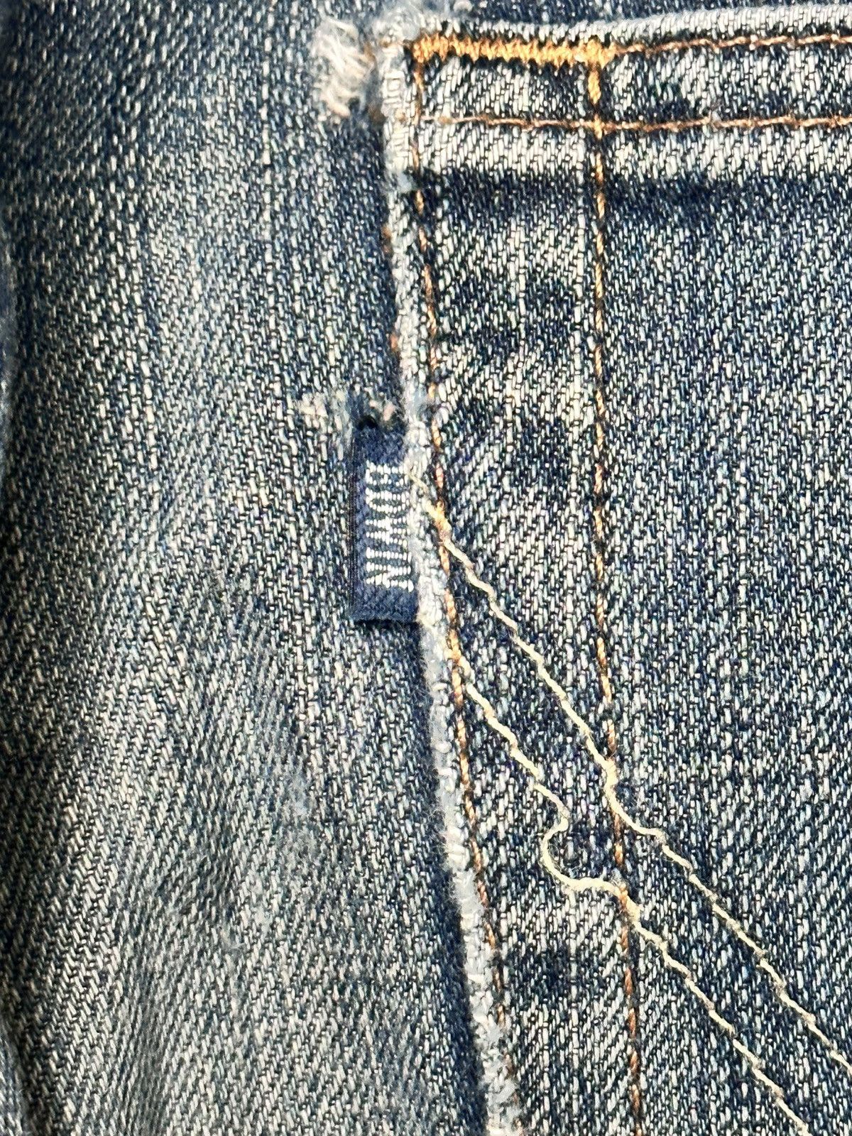 Edwin Vintage EDWIN Distressed Japan Denim With Faded Wash Size US 32 / EU 48 - 10 Thumbnail