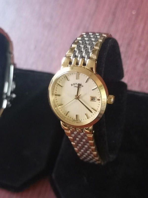 Designer Rotary two tone stainless steel ladies watch Size ONE SIZE - 2 Thumbnail