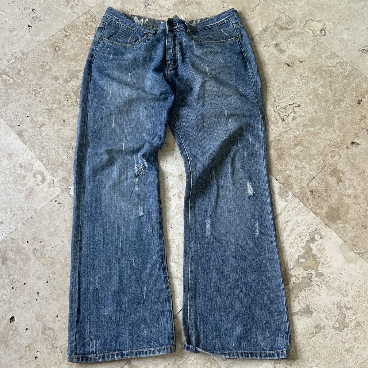 Other VINTAGE BOOTCUT JEANS Size US 36 / EU 52 - 1 Thumbnail