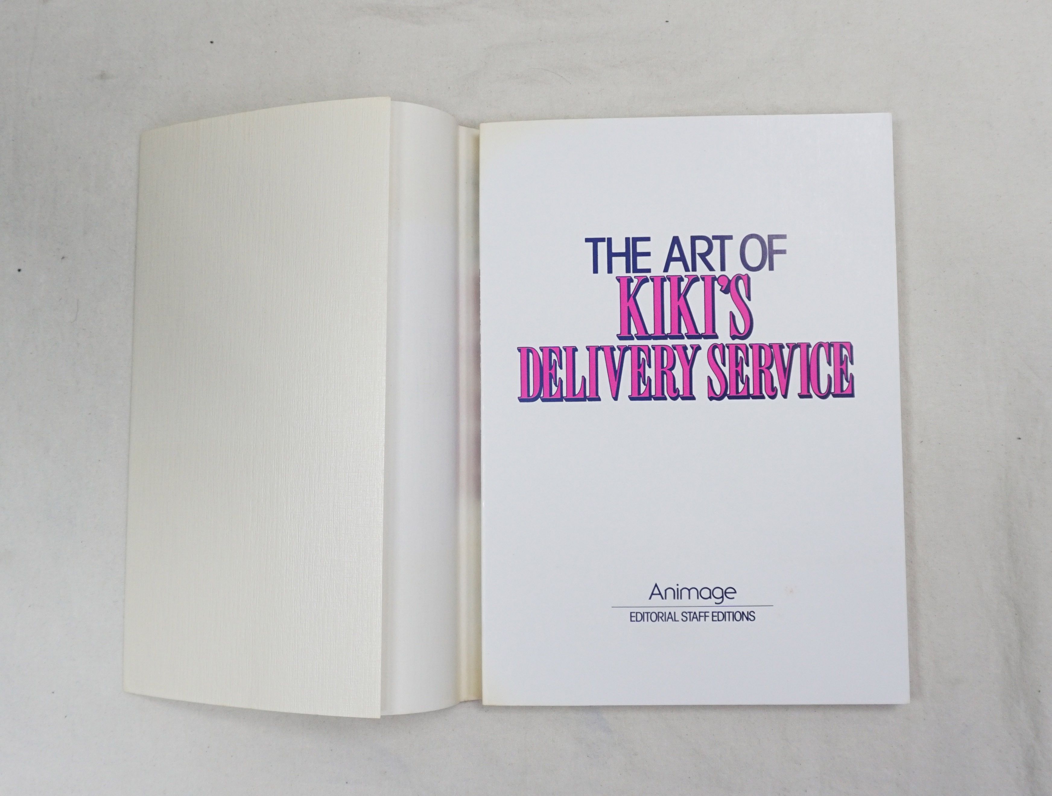 Japanese Brand × Vintage 1989 The Art of Kiki's Delivery Service Art Book Size ONE SIZE - 3 Thumbnail
