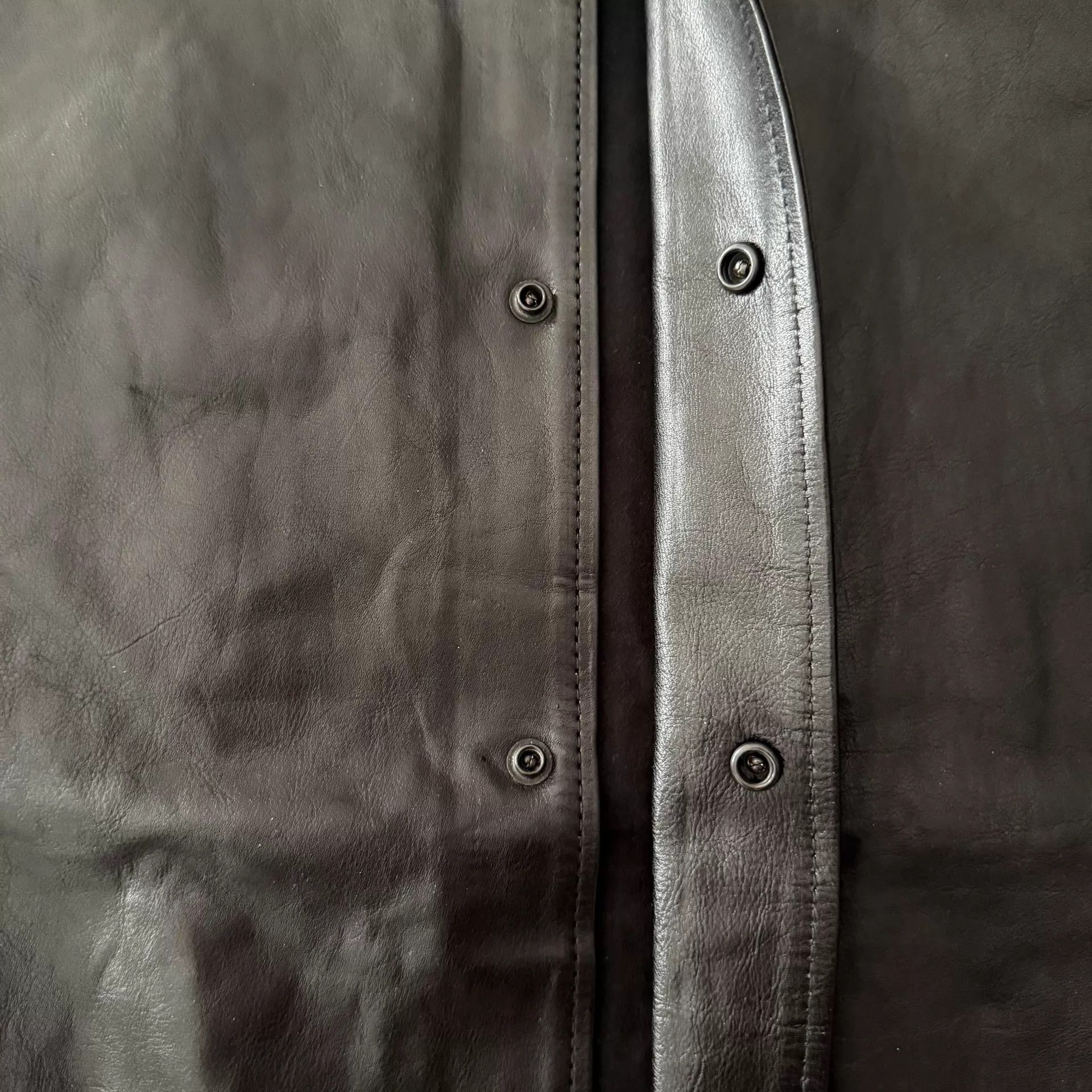 Other Tenjin Sj01 Kashima Leather Coach Jacket New 40 Size US M / EU 48-50 / 2 - 5 Thumbnail