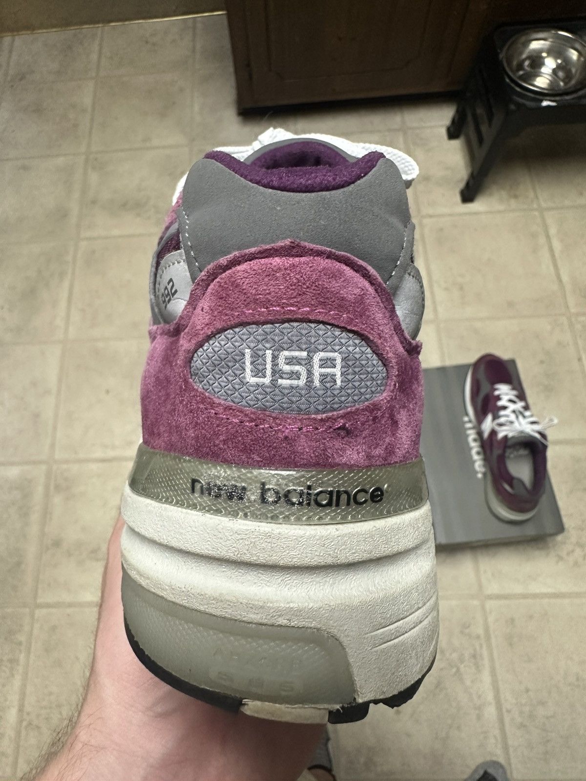 New Balance New Balance 992 Purple/Grey Size US 11 / EU 44 - 5 Thumbnail