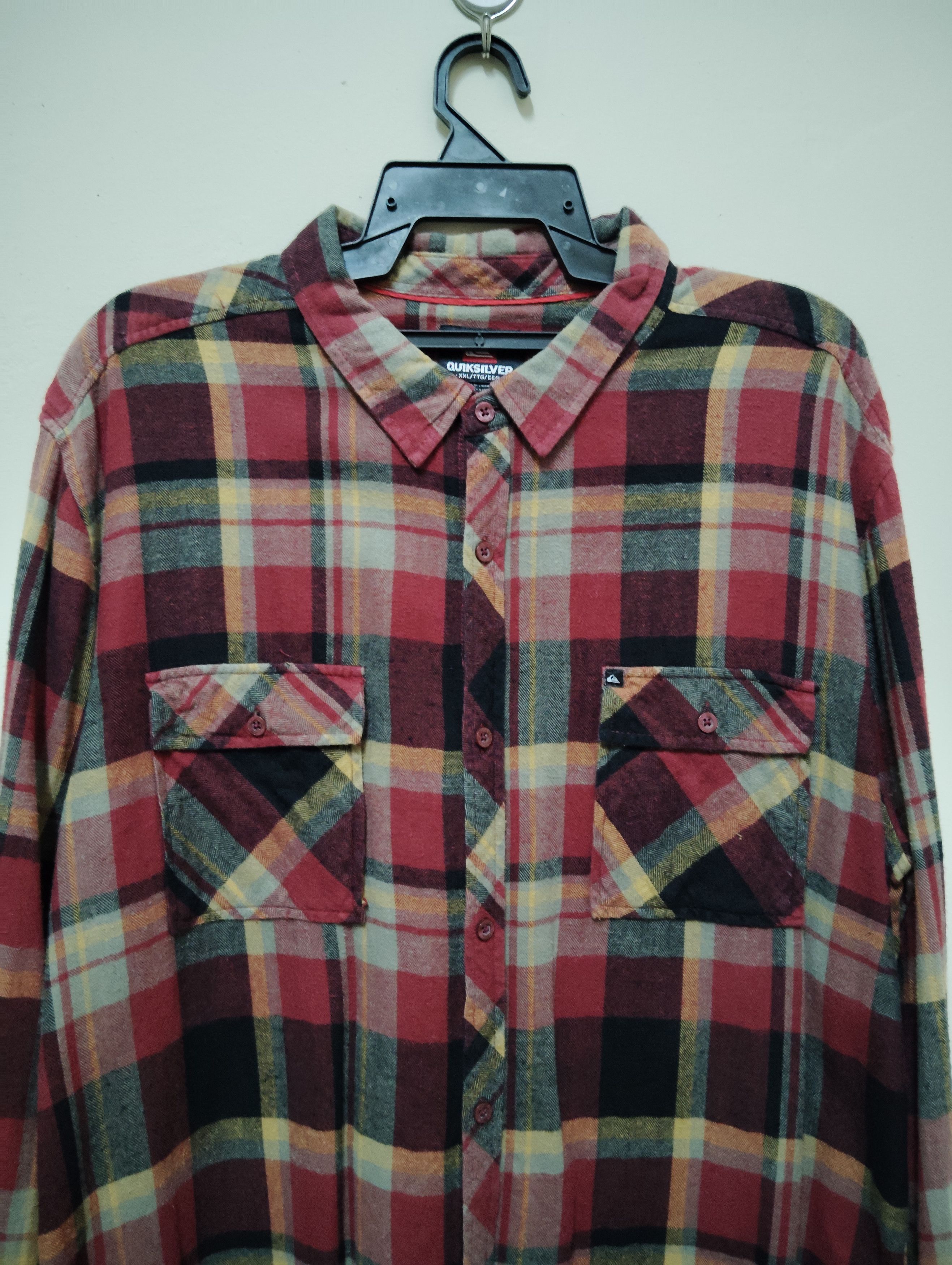 Quiksilver QUIKSILVER CHECKERED FLANNEL Size US XXL / EU 58 / 5 - 4 Thumbnail