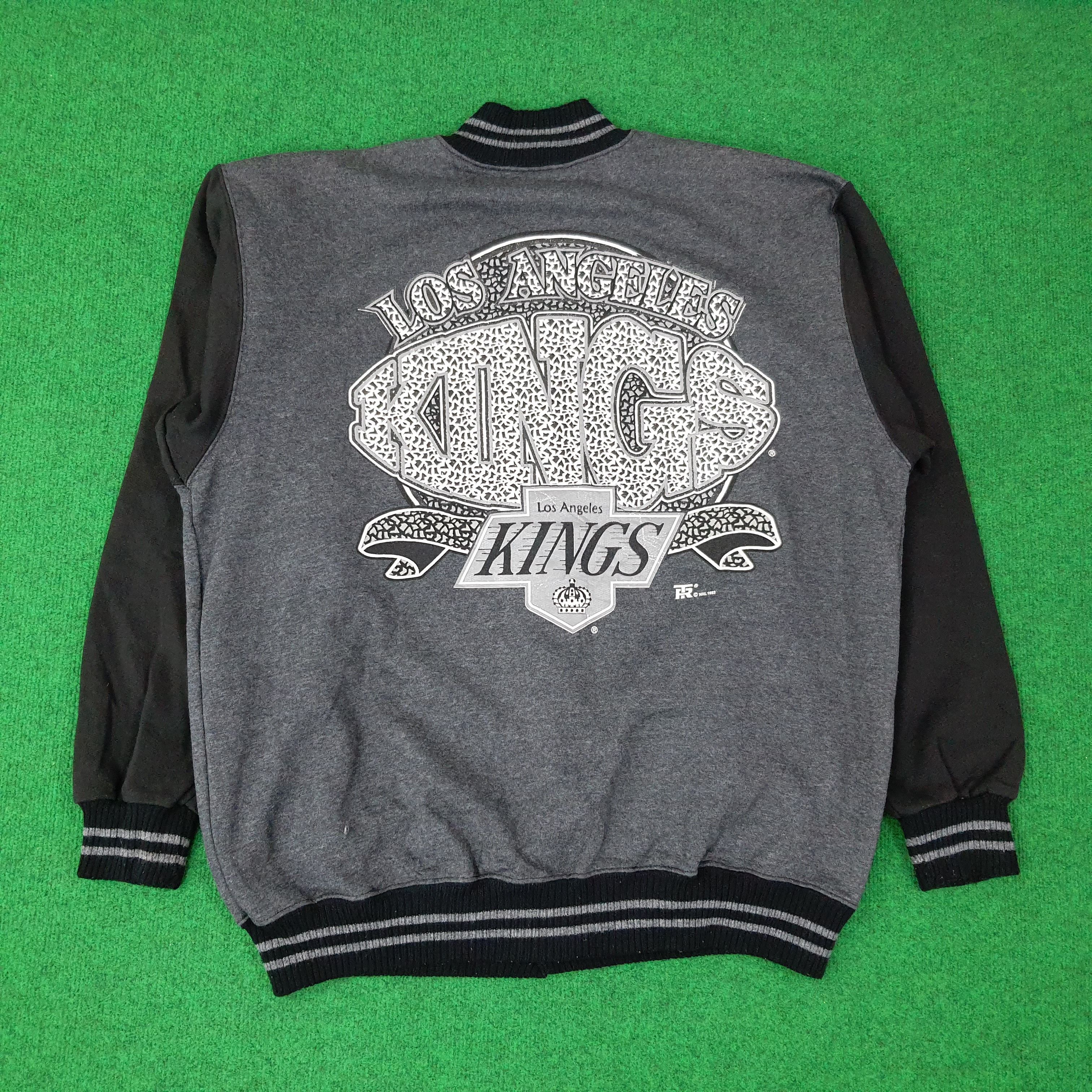 NHL Vintage Los Angeles Kings Hockey Team Varsity Jacket C248N18 Size US XL / EU 56 / 4 - 1 Thumbnail