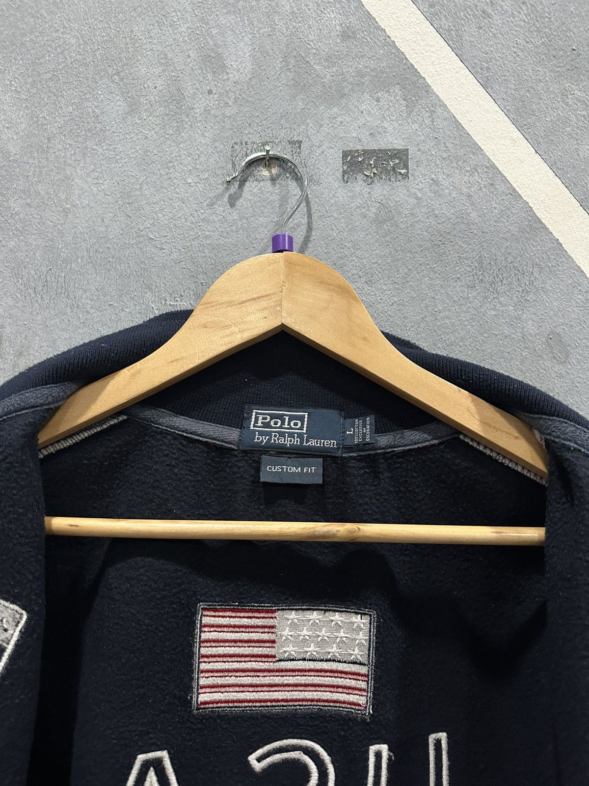 Polo Ralph Lauren Polo Ralph Lauren USA Zipper Sweatshirt Size US L / EU 52-54 / 3 - 7 Thumbnail