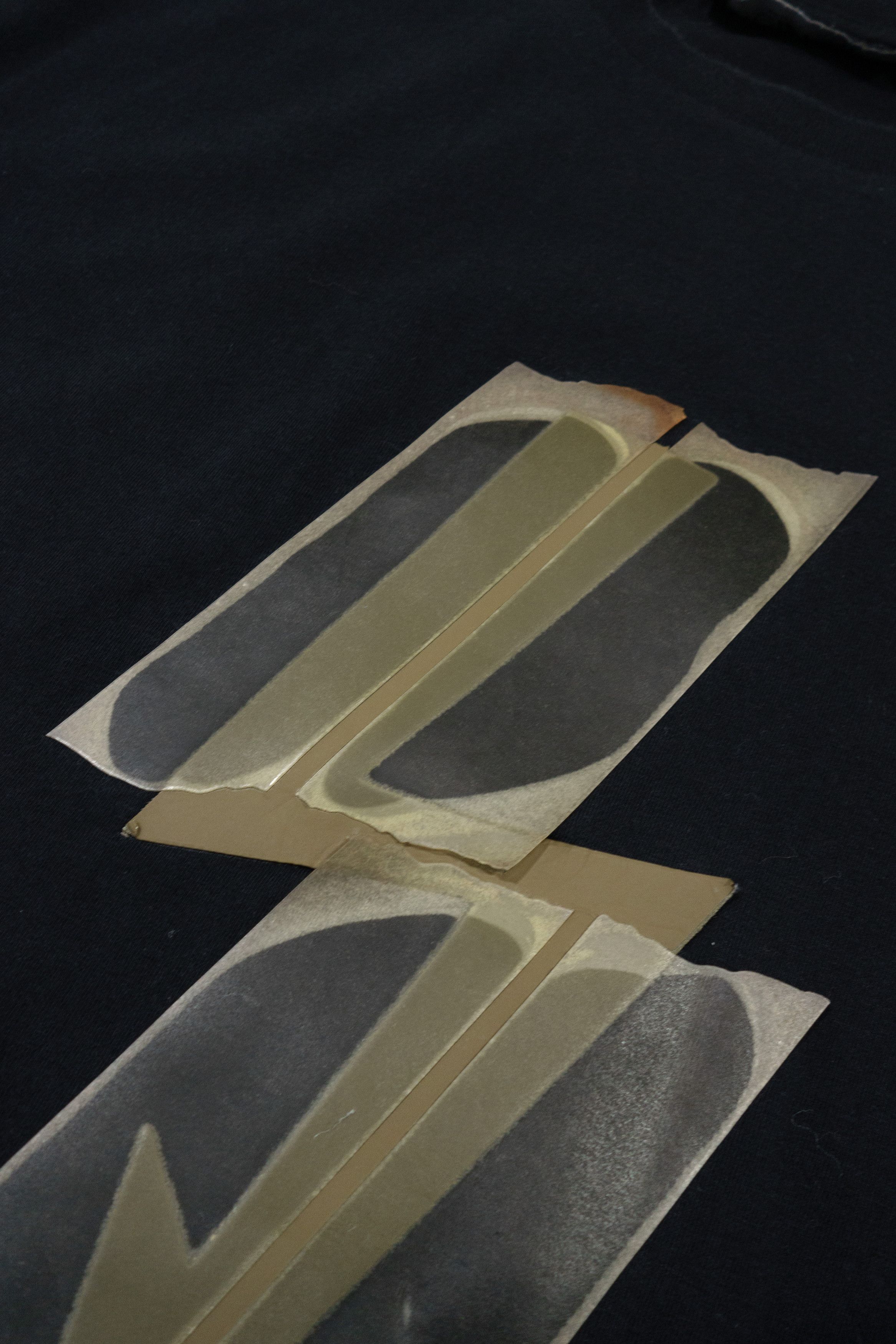 Neil Barrett Lightning Tape Logo Oversize Fit T-shirt Size US M / EU 48-50 / 2 - 5 Thumbnail