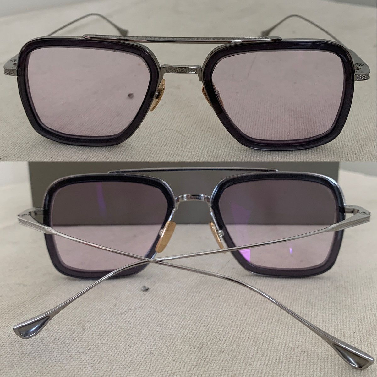 Dita Dita Flight 006 Sunglasses Tony Stark Downey Ironman Eyewear Size ONE SIZE - 2 Thumbnail
