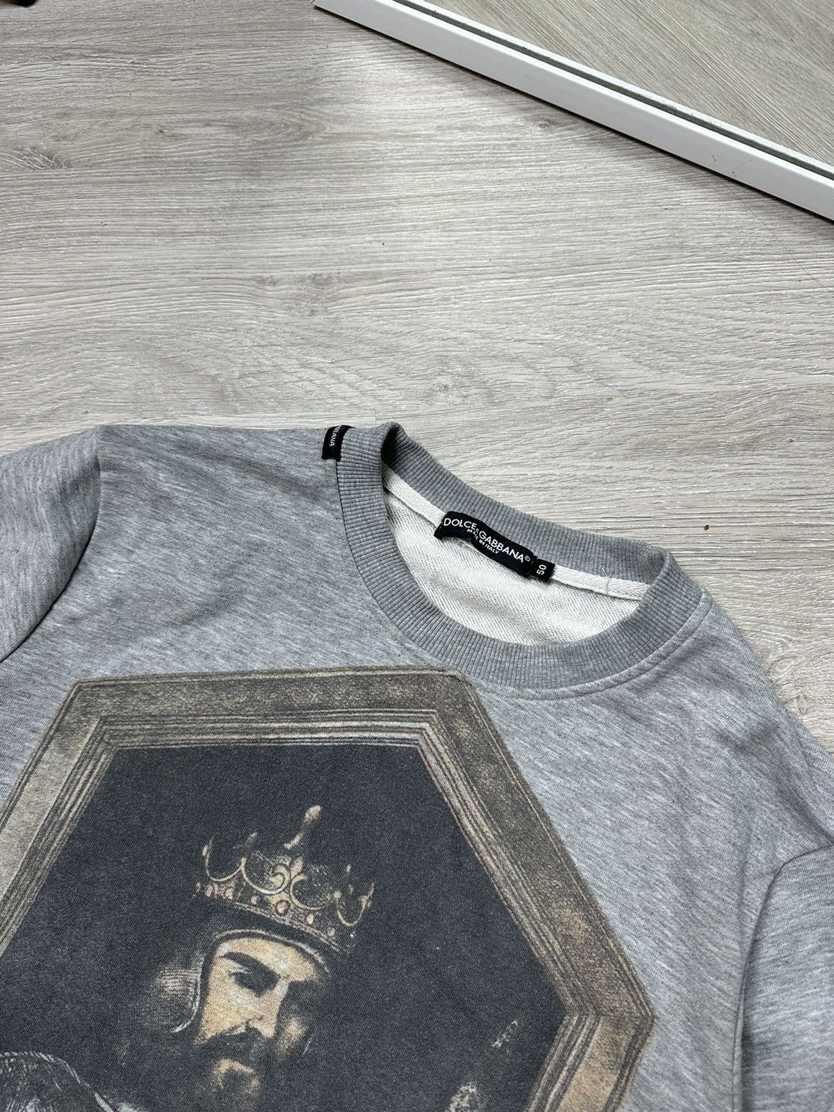Dolce & Gabbana Dolce&Gabbana King Federico Crew Neck Rare Size US M / EU 48-50 / 2 - 3 Thumbnail