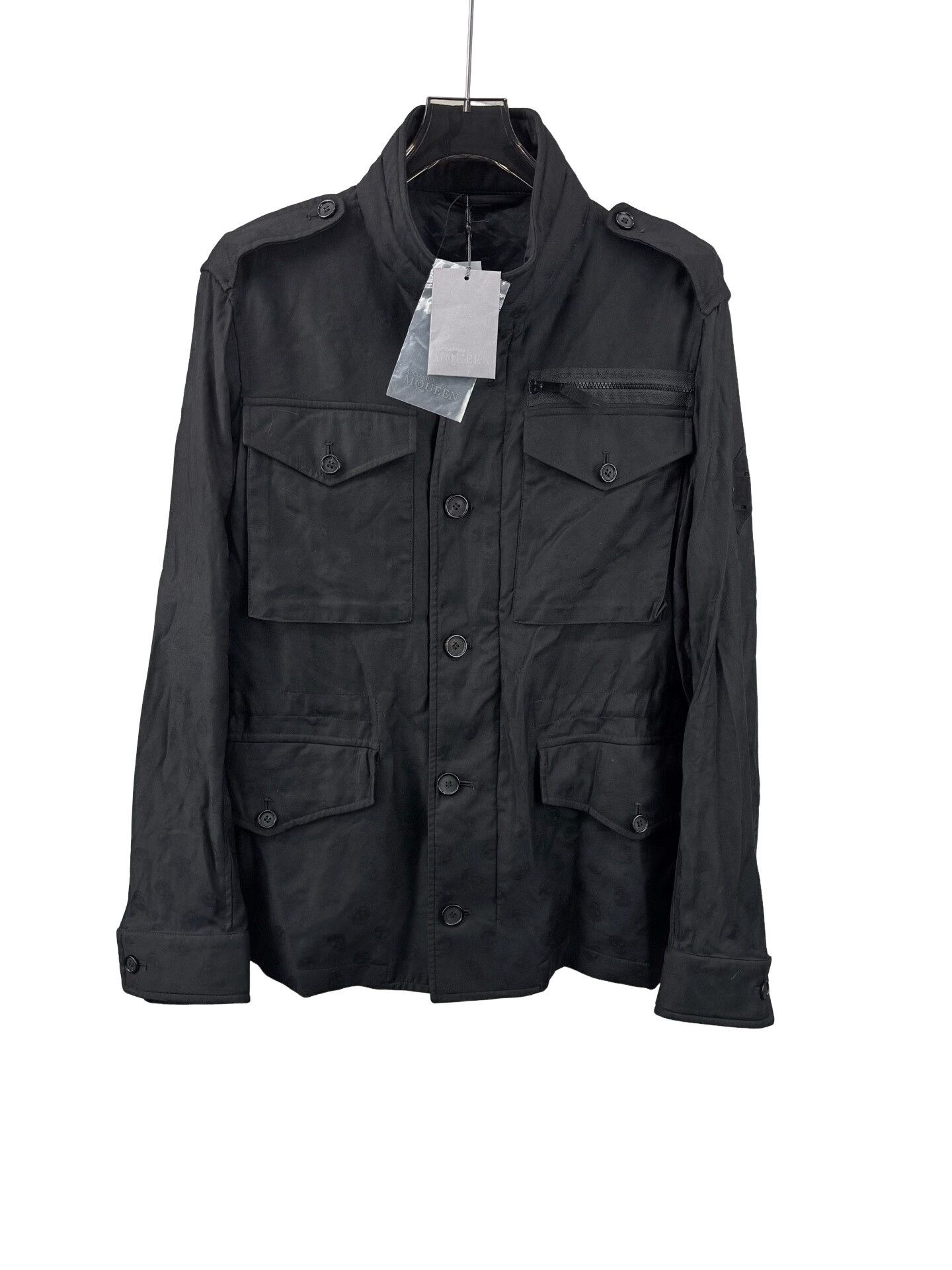Alexander McQueen Alexander McQueen Skull Jacquard Field Jacket 50 Size US M / EU 48-50 / 2 - 1 Thumbnail