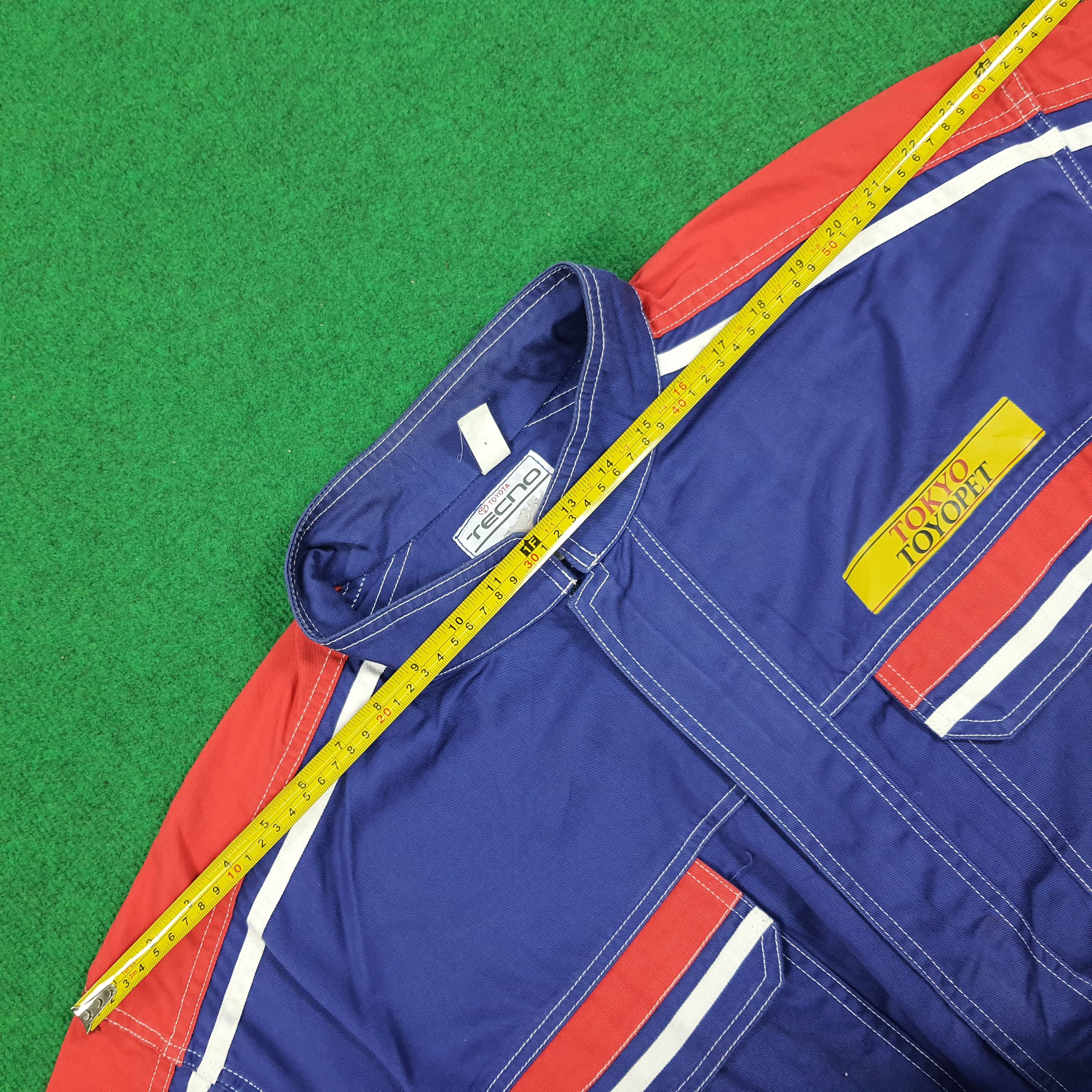 Japanese Brand × Vintage Vintage Toyota Tecno Japan Motorsports Racing Coverall Size US XXL / EU 58 / 5 - 12 Thumbnail