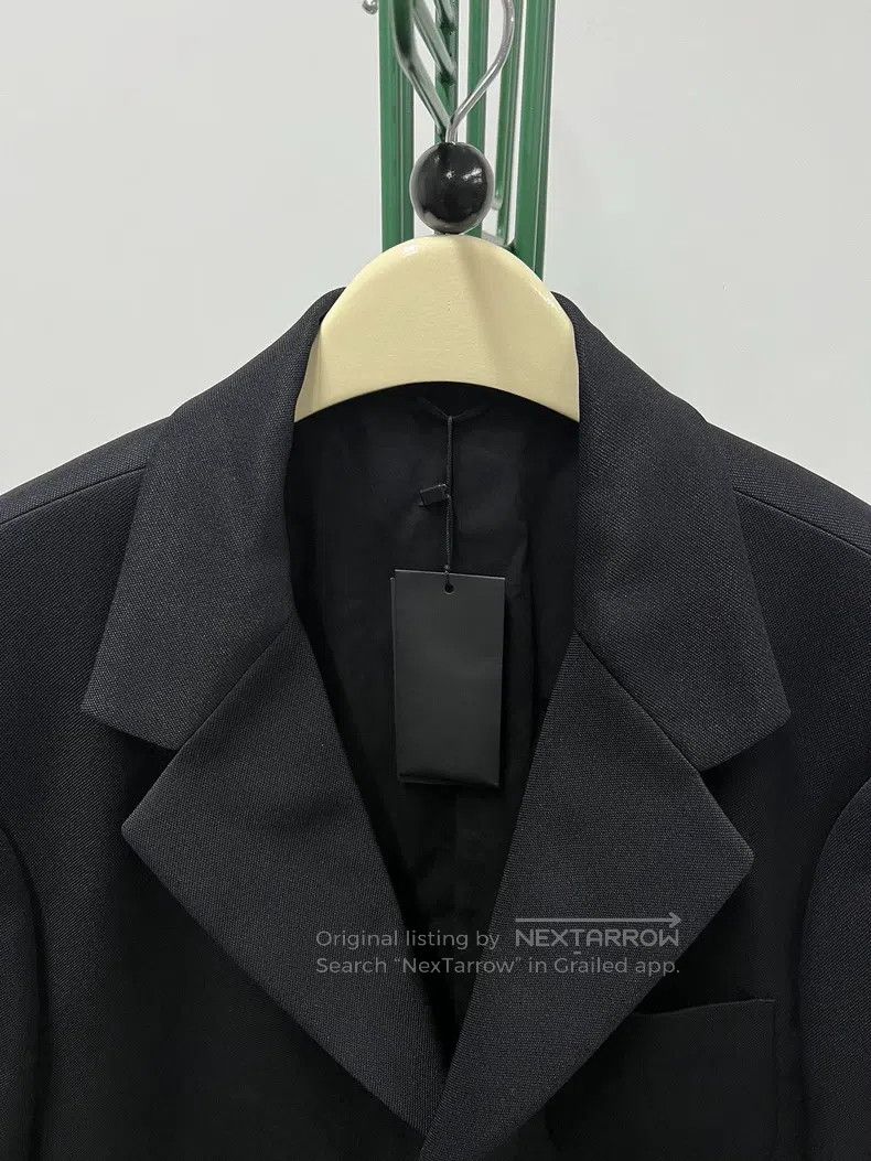 Raf Simons Raf Simons size s Solid colour single-breasted loose suit Size 36S - 8 Thumbnail