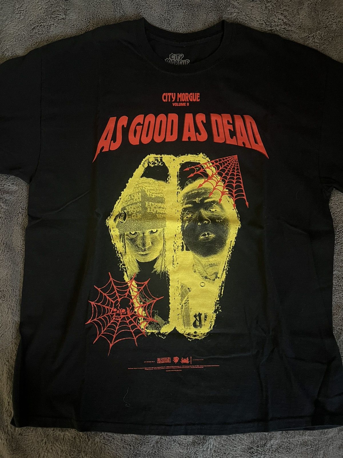 image of City Morgue As Good As Dead in Black, Men's (Size XL)