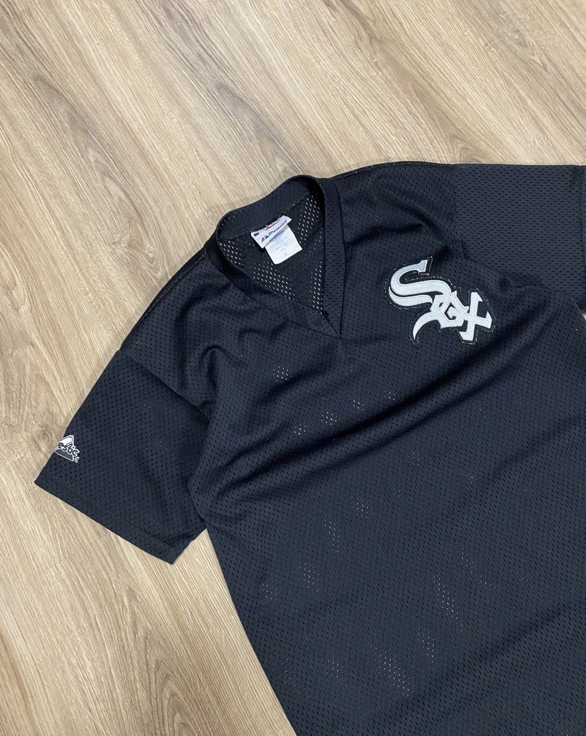 MLB × Majestic × Vintage Majestic White Sox MLB Baseball Vintage Jersey Made in USA Size US S / EU 44-46 / 1 - 2 Thumbnail