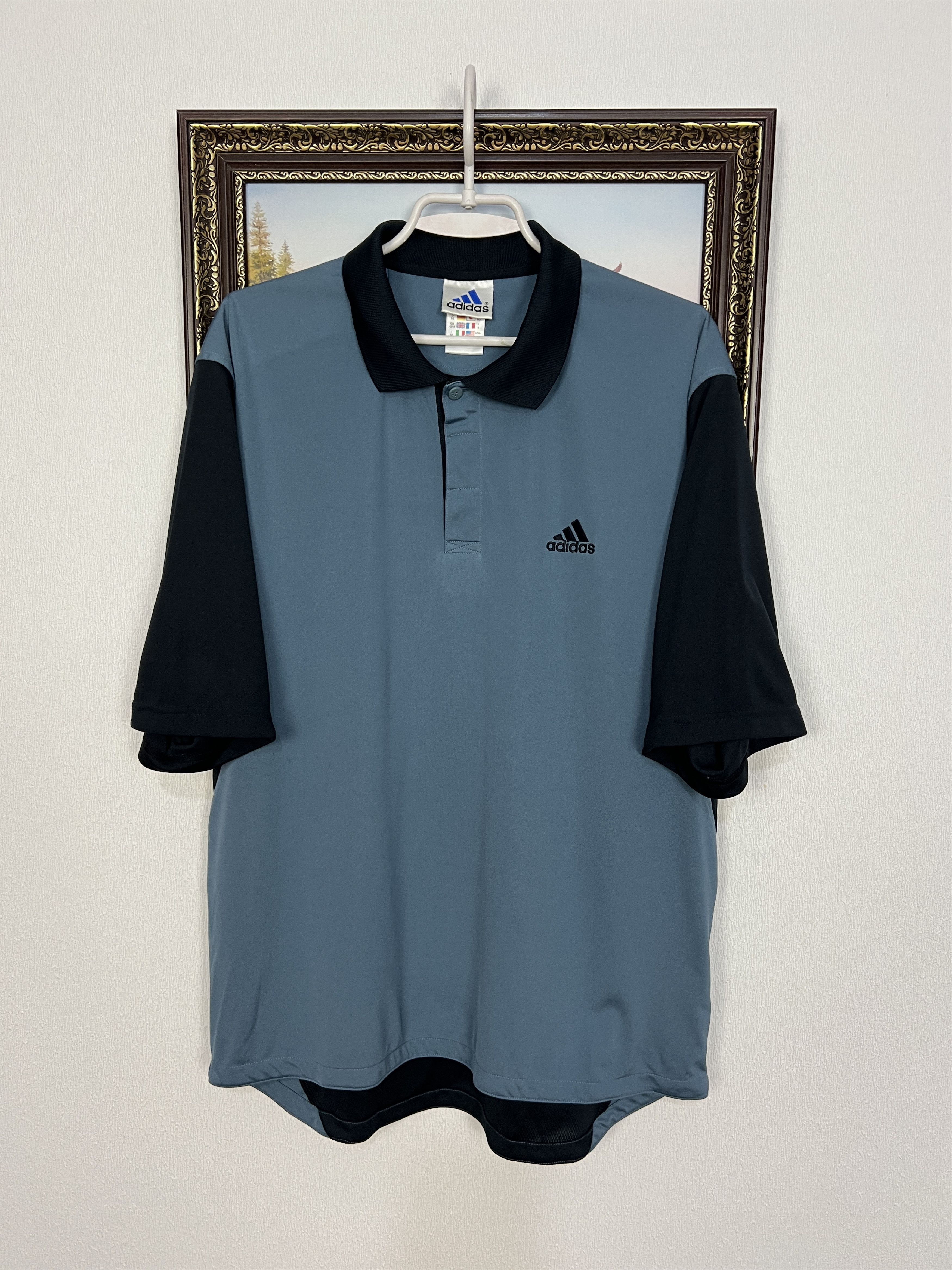 Adidas Vintage Equipment Football Template Shirt Polo Soccer Jersey Size US L / EU 52-54 / 3 - 1 Thumbnail