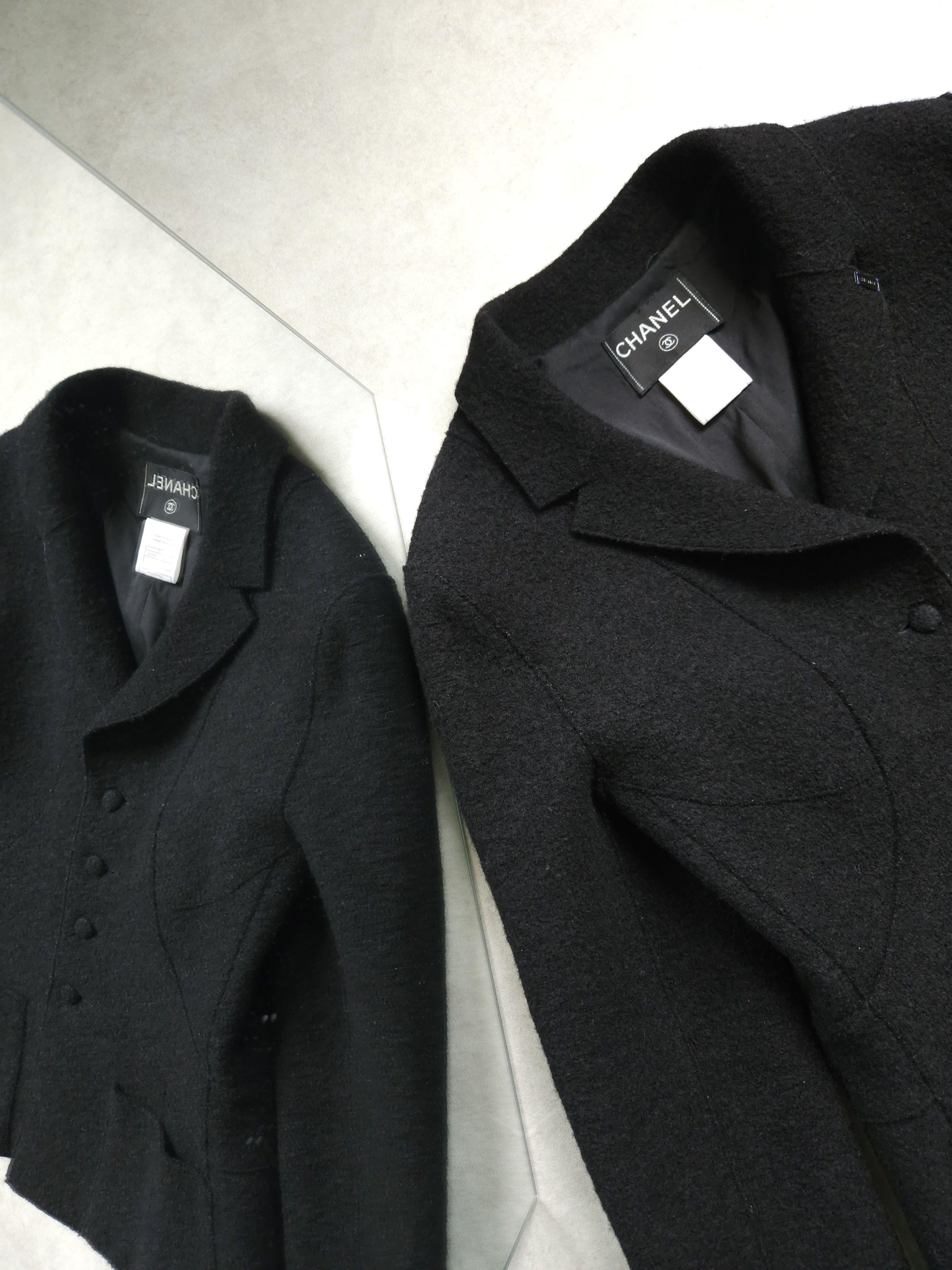 Chanel AW1999 Chanel wool tweed blazer Size M / US 6-8 / IT 42-44 - 4 Thumbnail