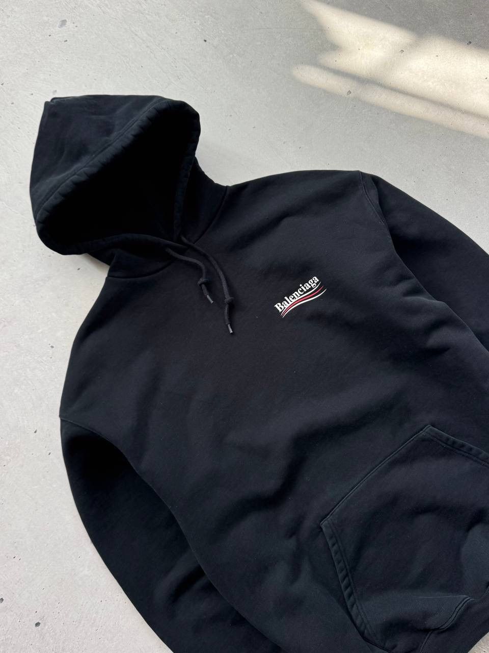 Balenciaga Balenciaga Political Campaign Logo Hoodie Black Oversized S Size US S / EU 44-46 / 1 - 5 Thumbnail
