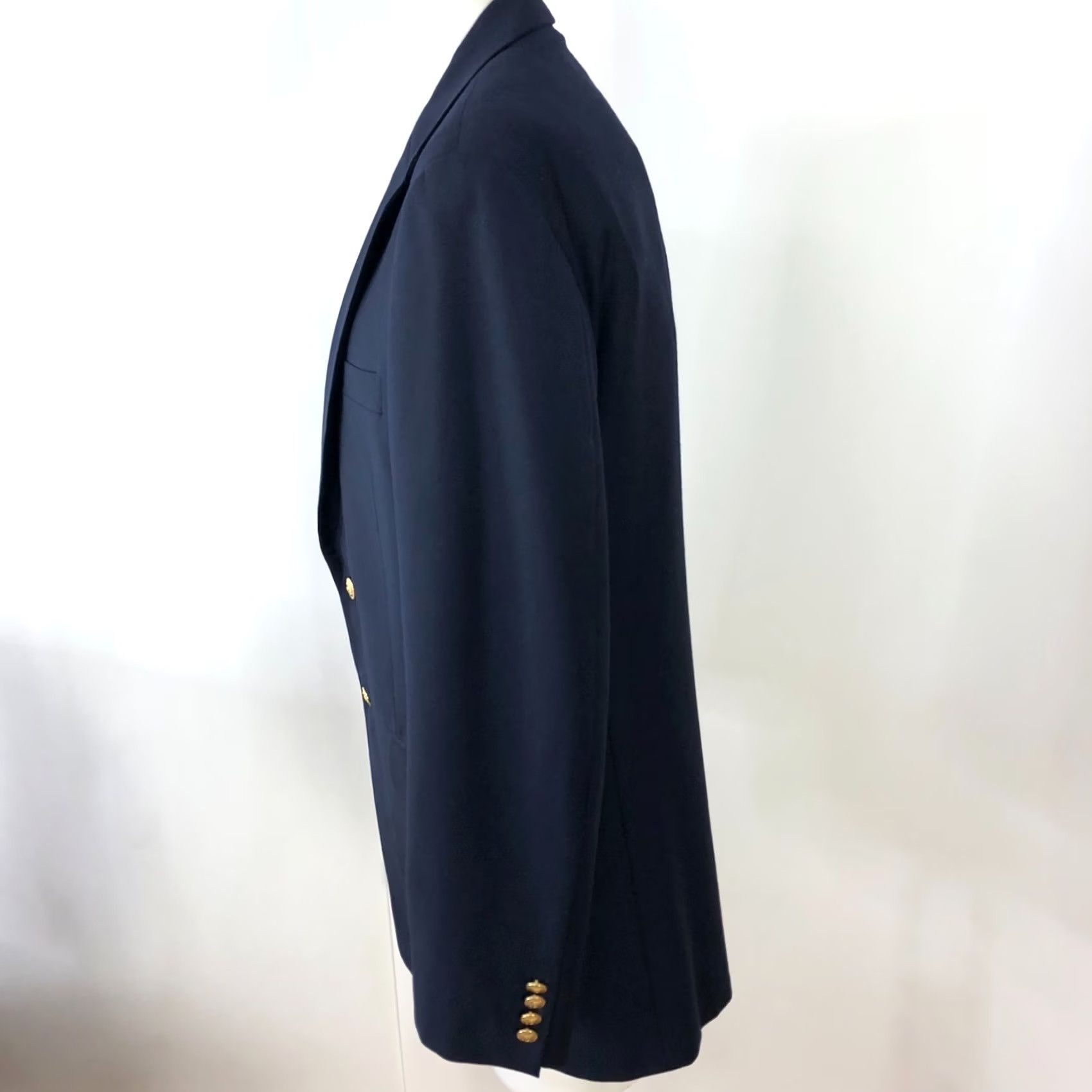 Ralph Lauren Lauren Ralph Lauren Sport Coat Jacket Blue Long 40L White-Label One Piece Men Big & Tall Two-Button Vintage? No Size US XXS / EU 40 - 3 Thumbnail