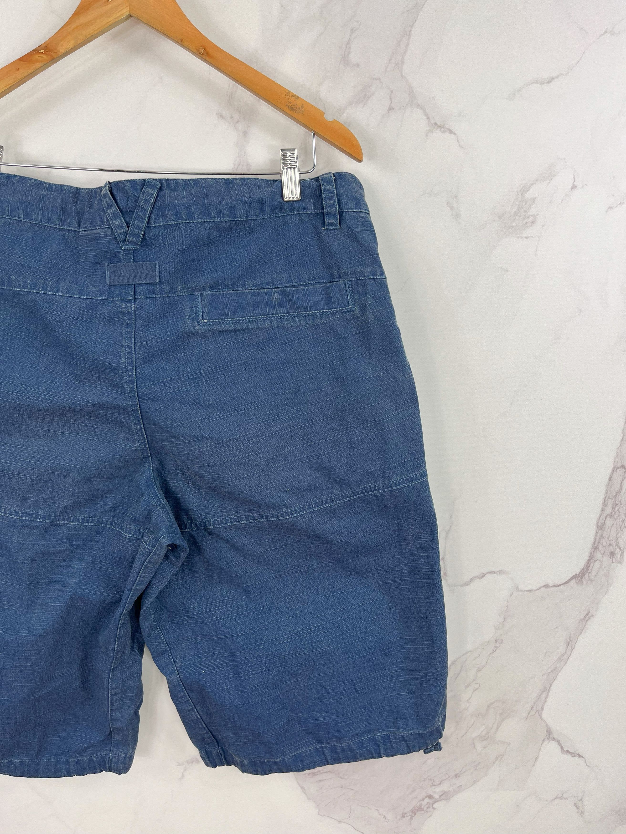 Nike Vintage Nike Denim Shorts Emboidered Logo Size L Size US 36 / EU 52 - 6 Thumbnail
