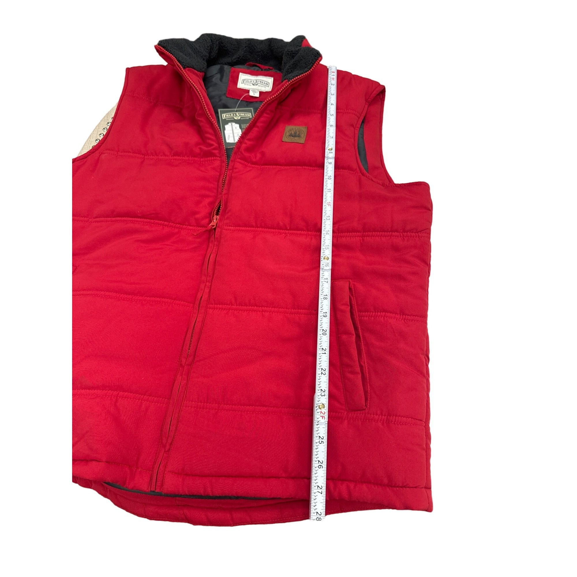 Field & Stream Field & Stream men’s outdoor red vest microfiber shell and h Size US L / EU 52-54 / 3 - 4 Thumbnail