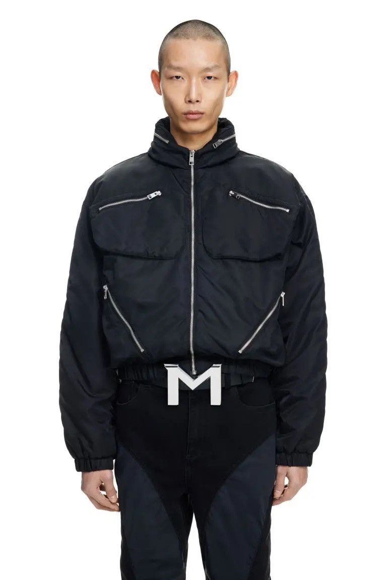 Mugler Mugler x H&M Nylon Bomber Jacket Size S Size US S / EU 44-46 / 1 - 4 Thumbnail