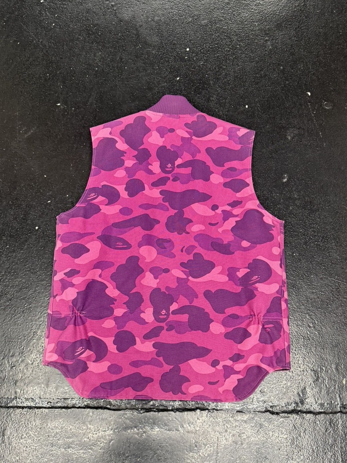 Bape × Carhartt Bape X Carhartt Purple Camo Vest Size US M / EU 48-50 / 2 - 2 Thumbnail