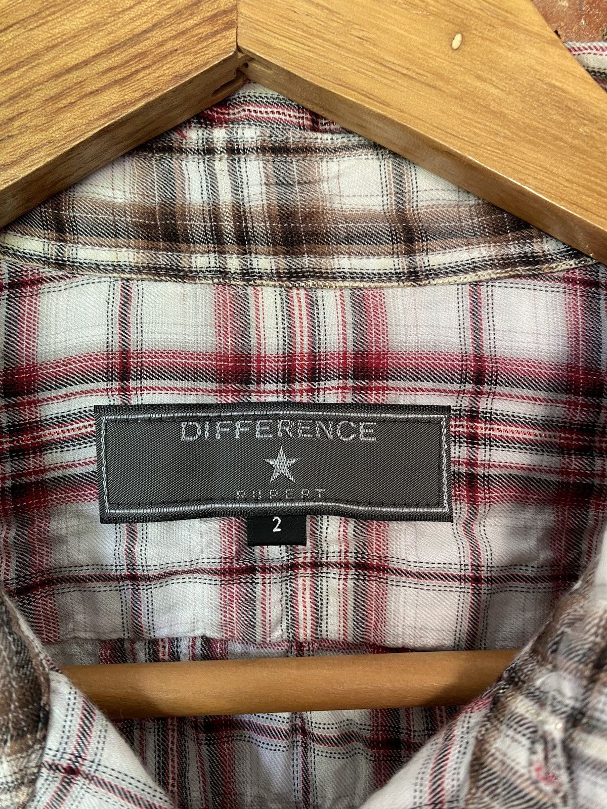 Isamu Katayama Backlash Vtg Edge Rupert wrinkles checked flannel Size US S / EU 44-46 / 1 - 12 Thumbnail