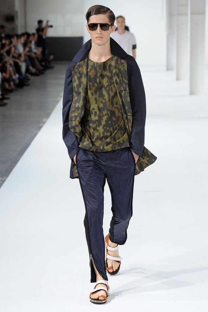 Dries Van Noten Dries Van Noten Spring 2013 Side Zipper Pants Size US 32 / EU 48 - 1 Thumbnail