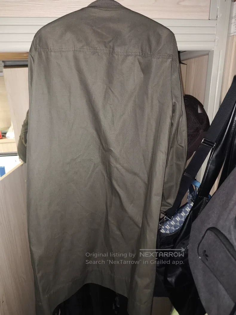 Rick Owens Rick Owens Army Green Long Jacket Size US M / EU 48-50 / 2 - 2 Thumbnail