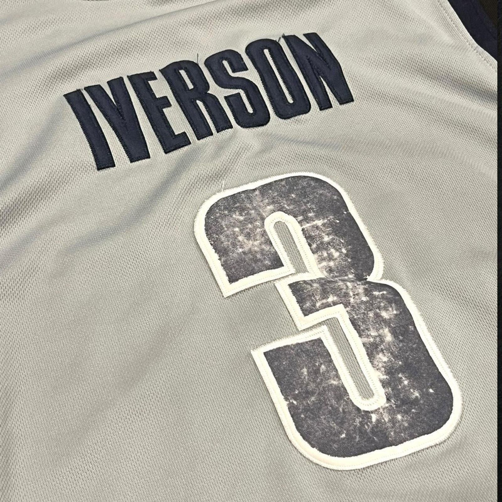Nike Nike Allen Iverson Georgetown Hoyas Authentic Team Jersey Size US XL / EU 56 / 4 - 4 Thumbnail