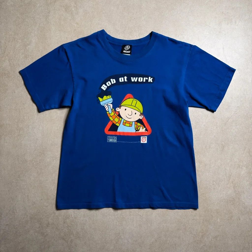 Acme Clothing Vintage ACME Bob The Builder T-Shirt S Size US M / EU 48-50 / 2 - 1 Thumbnail