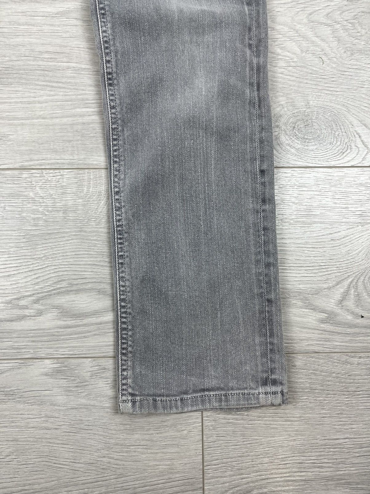 Z Zegna Z Zegna Luxury Grey Washed Denim Slim Pants 30 size Size US 30 / EU 46 - 5 Thumbnail