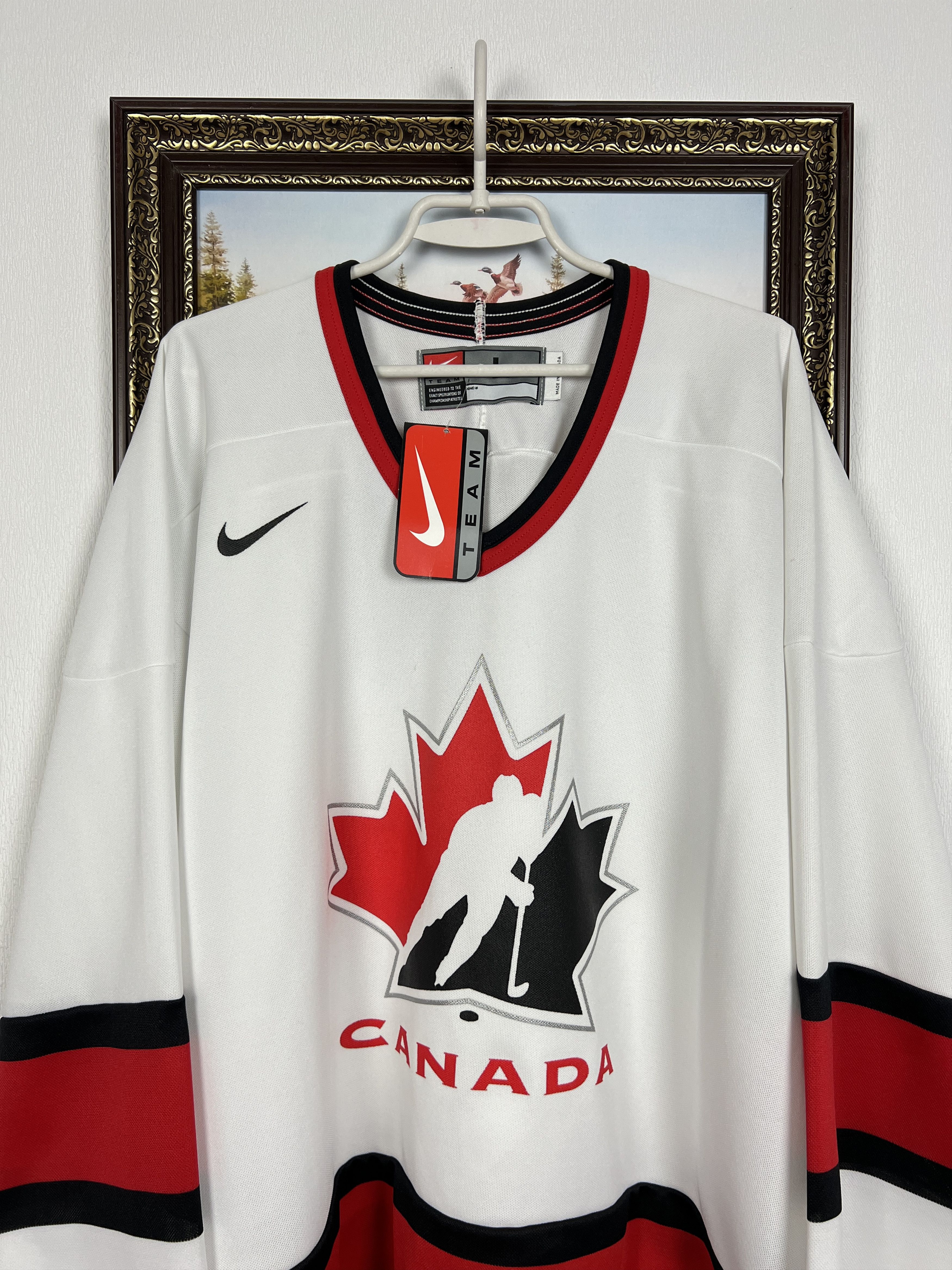 Nike Vintage Nike National Team Canada Ice Hockey Jersey New Size US L / EU 52-54 / 3 - 2 Thumbnail