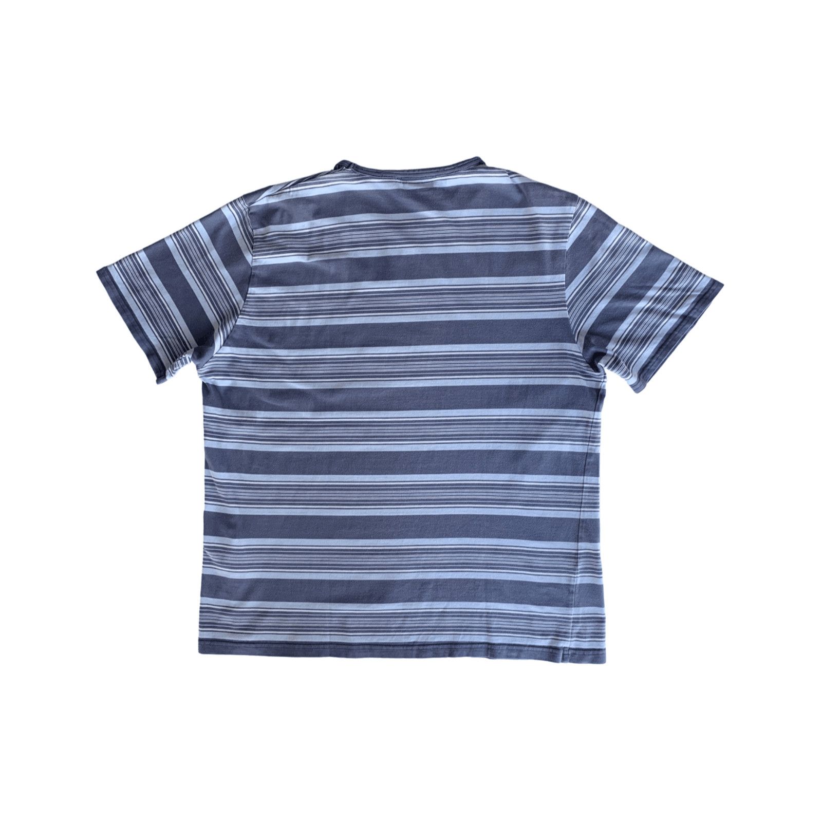Vintage × Yves Saint Laurent YSL Logo Striped T-Shirt Size US L / EU 52-54 / 3 - 3 Thumbnail