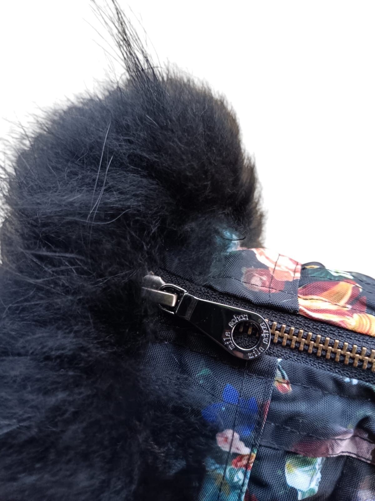 Designer × Japanese Brand × Mila Schon Mila schon real fur all over print puffer jacket Size US M / EU 48-50 / 2 - 19 Thumbnail