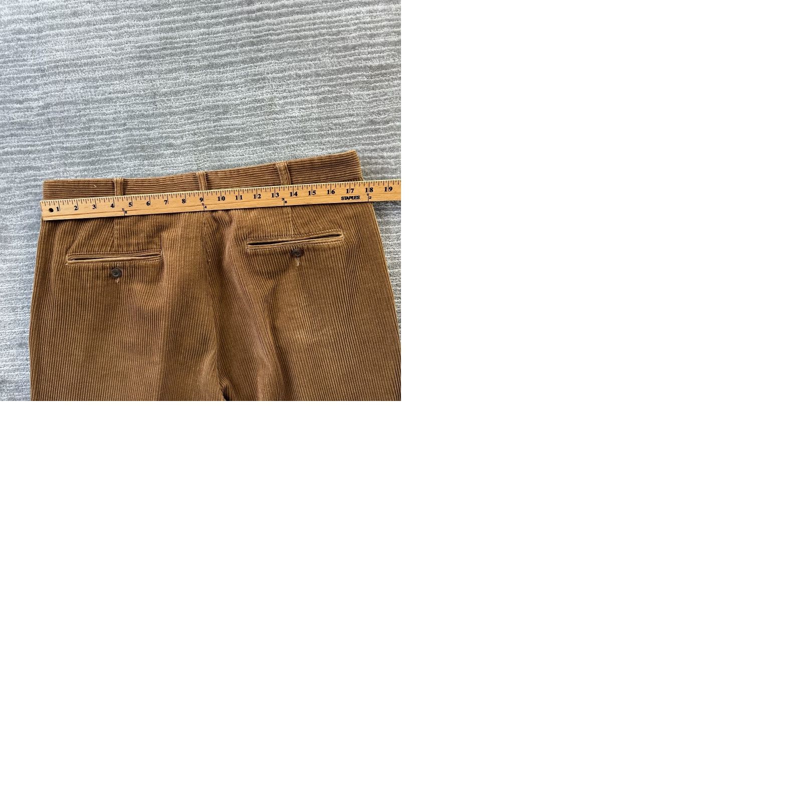 Brooks Brothers Brooks Brothers Pants Mens 36x31 Corduroy Brown Slacks Trousers Size US 36 / EU 52 - 9 Thumbnail
