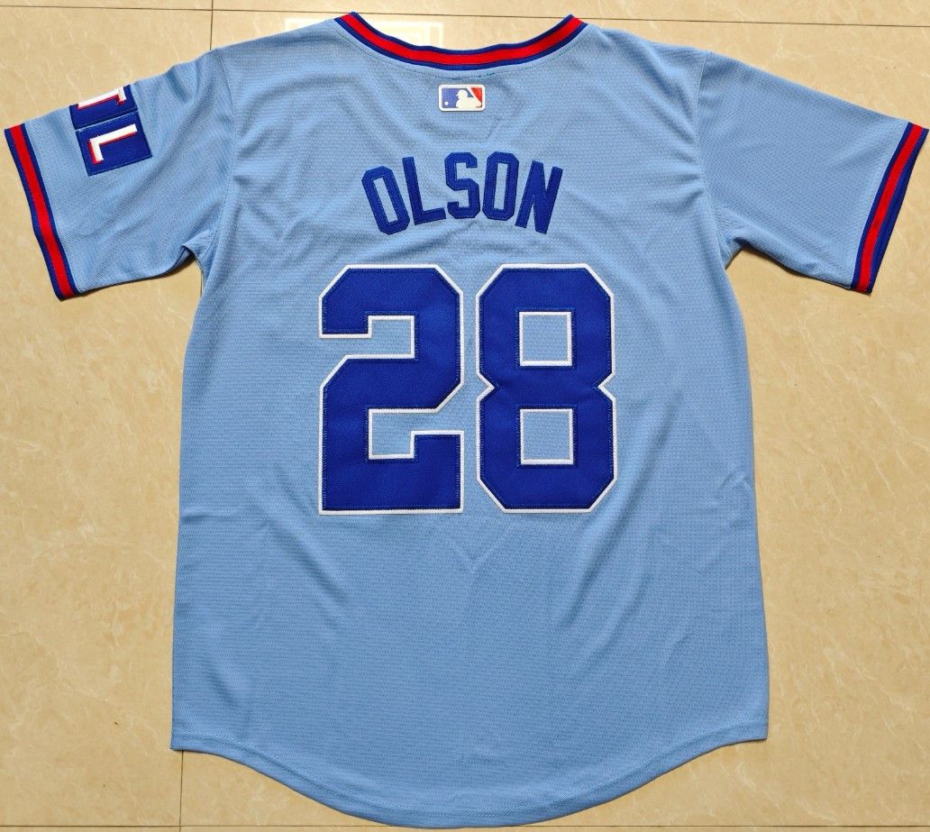 Other 2026 New Style Atlanta Braves Jerseys #28 Matt Olson Size US S / EU 44-46 / 1 - 1 Thumbnail