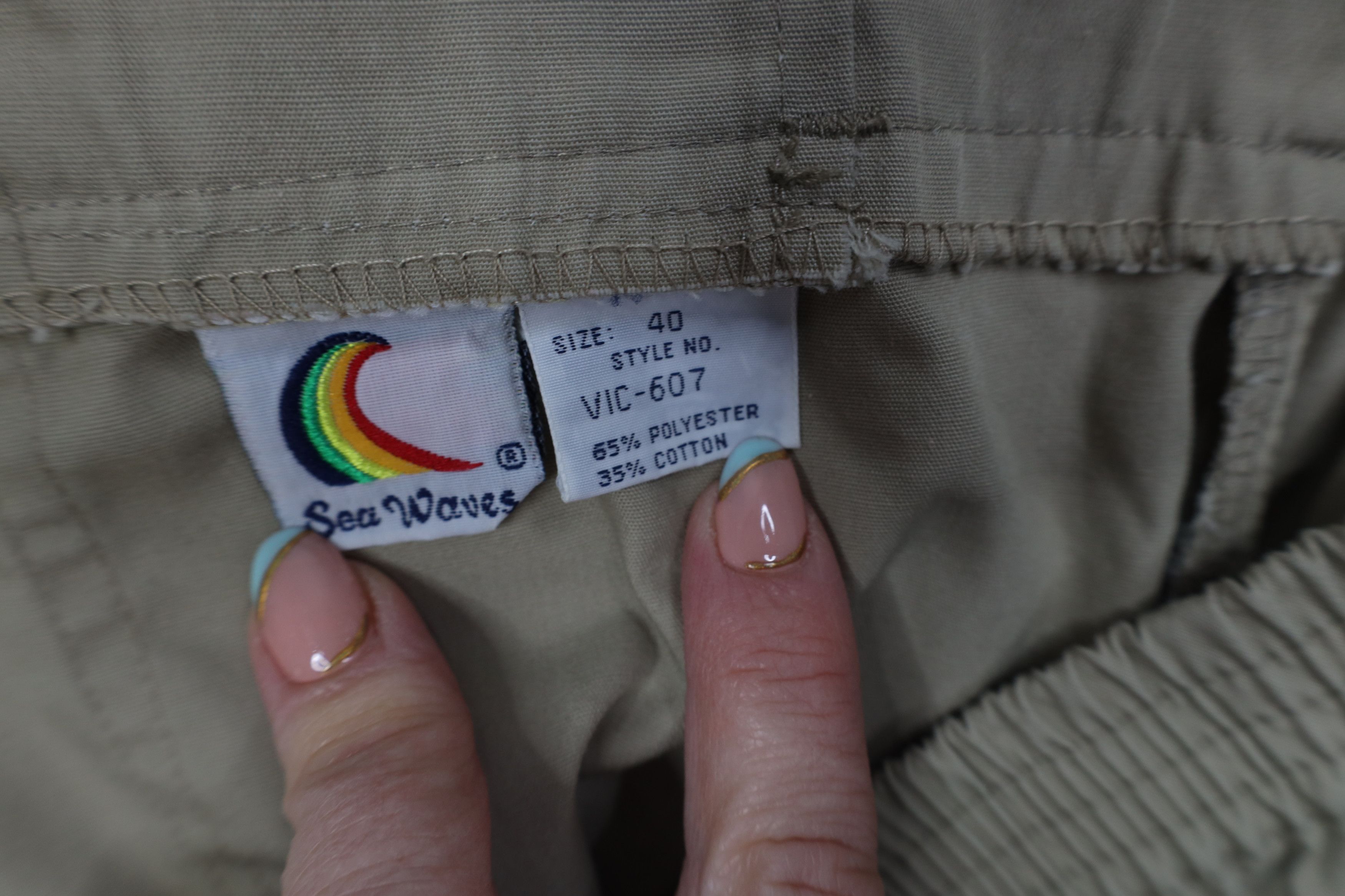 Vintage Vintage 70s 80s Streetwear Hawaii Above Knee Shorts Khaki Size US 40 / EU 56 - 7 Thumbnail