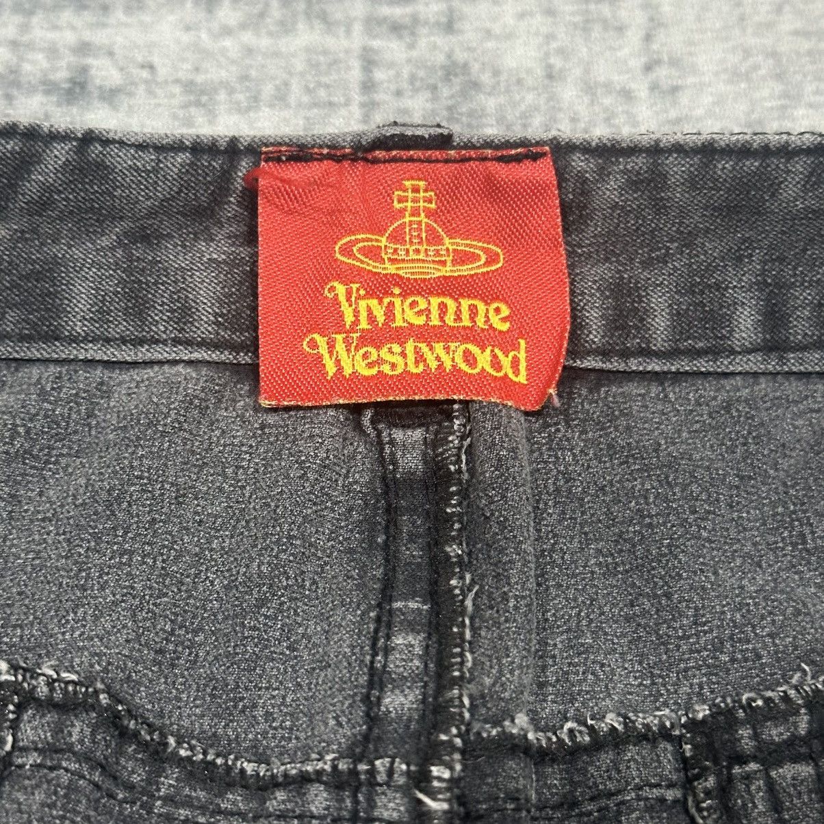 Vivienne Westwood Vivienne Westwood - Orb Logo - Denim Pants Size 28" / US 6 / IT 42 - 8 Thumbnail