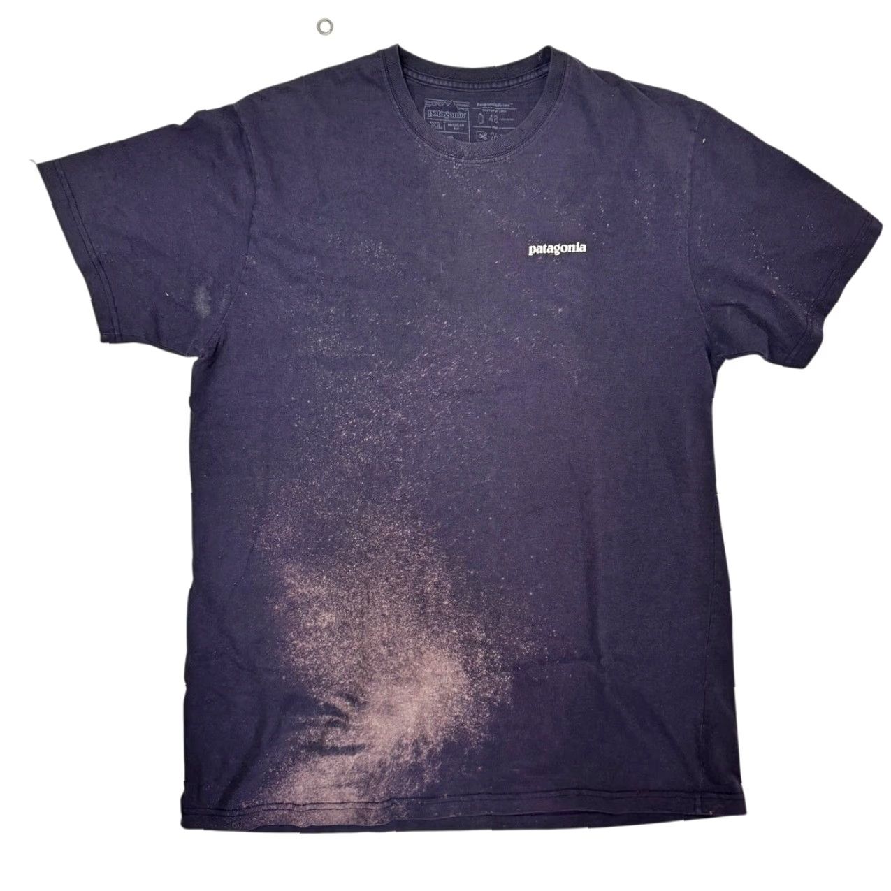 Patagonia Patagonia Shirt XL Blue Responsibili-Tee Back Logo Distressed Short Sleeve Size US 36 / EU 52 - 2 Thumbnail
