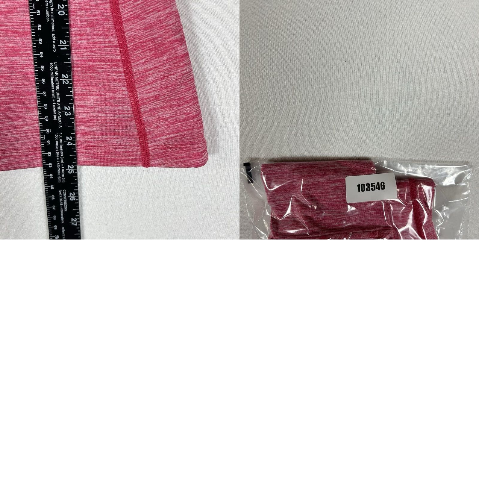 Under Armour Under Armour Running Shirt Womens XS 1/4 Zip Pullover Red Pink Thumbholes Sports Size M / US 6-8 / IT 42-44 - 8 Thumbnail
