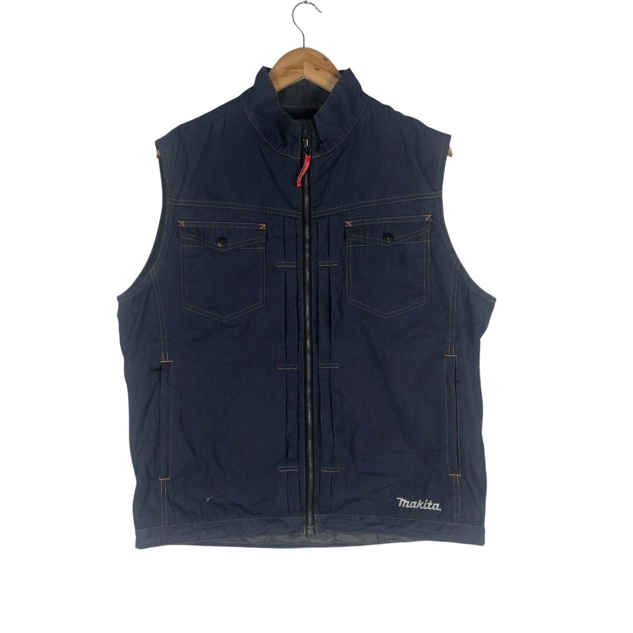 Japanese Brand Vintage Makita Vest Work Japanese Vest Size US XXL / EU 58 / 5 - 1 Thumbnail
