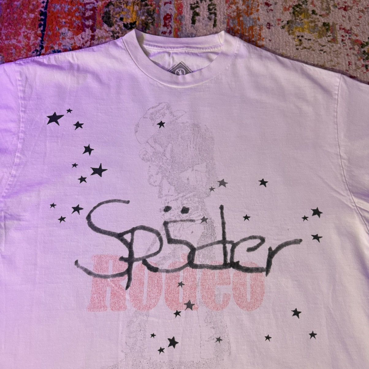 Sp5der × Travis Scott Cactus Jack × Sp5der “Days Before Rodeo II” Tee Size US XL / EU 56 / 4 - 2 Thumbnail