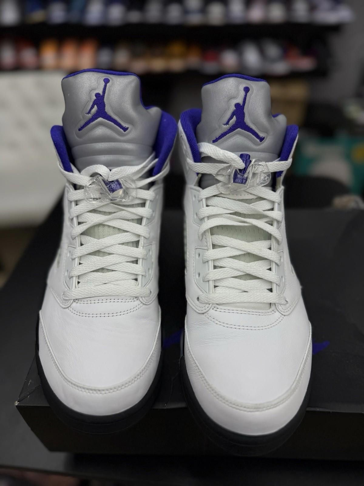 Jordan Brand Size 12 - Jordan 5 Retro Concord 2022 DD0587-141 Pre Owned Size US 12 / EU 45 - 6 Thumbnail