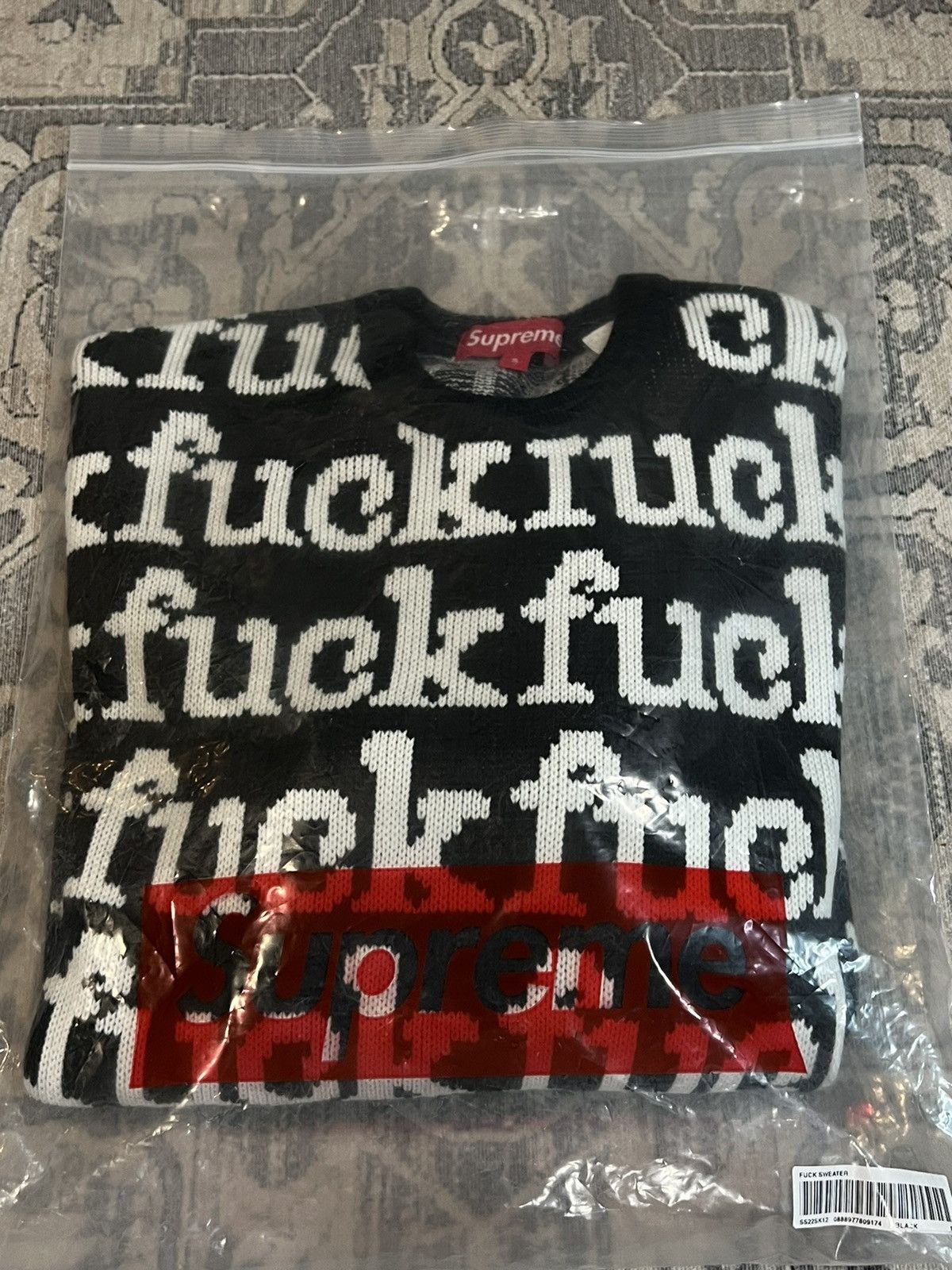 Supreme Fuck Sweater \"WhiteMサイズ Supreme Fuck Sweater WhiteMサイズ